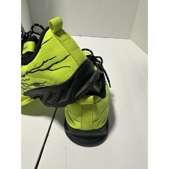 Bronax Men's Yellow & Black Lightning Blade Sneakers Size 7.5 (40) - Picture 2 of 6